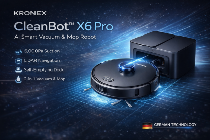 Kronex CleanBot™ X6 Pro Review: The Future of Smart Home Cleaning