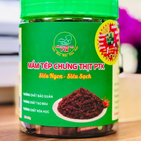 Mắm tép chưng thịt PTK hũ 500g