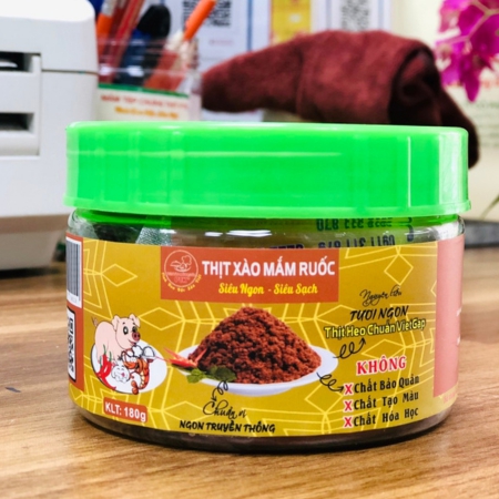 Thịt xào mắm ruốc hũ 180g